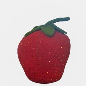 Fiona Walker England Wool Strawberry Bookend